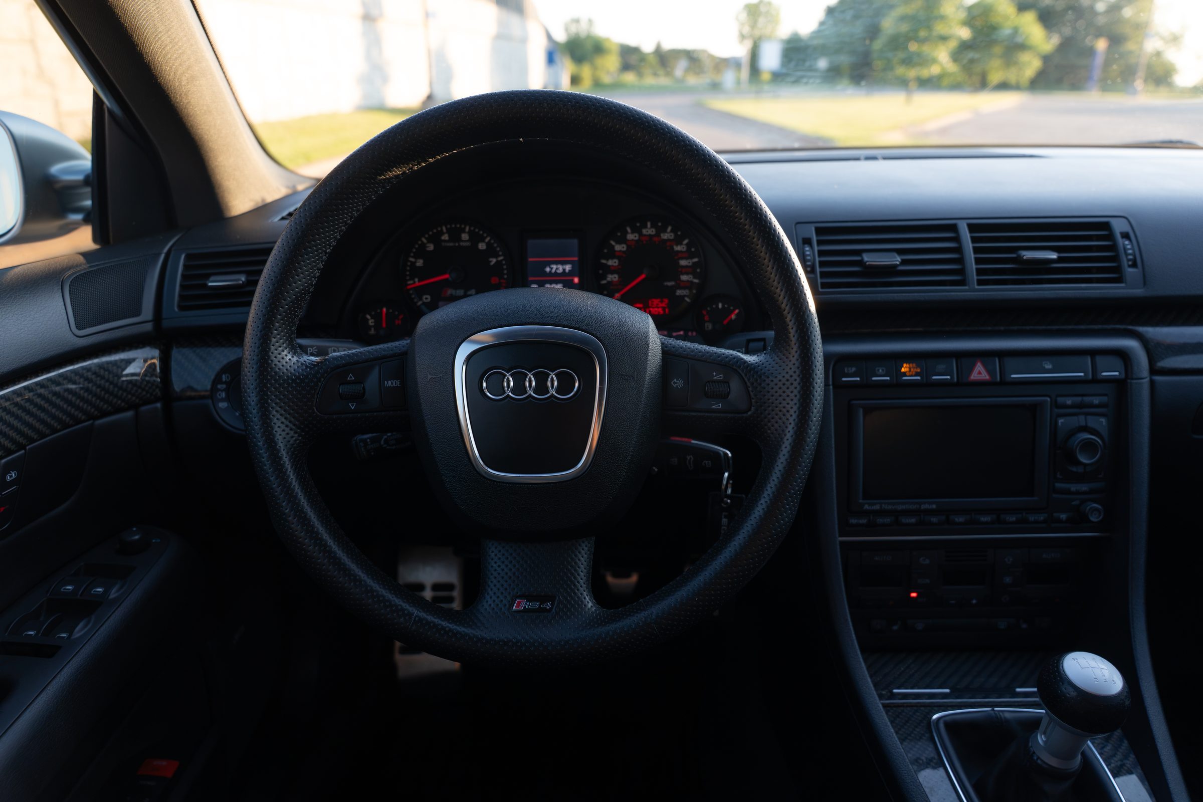 Steering wheel, dash and center stack