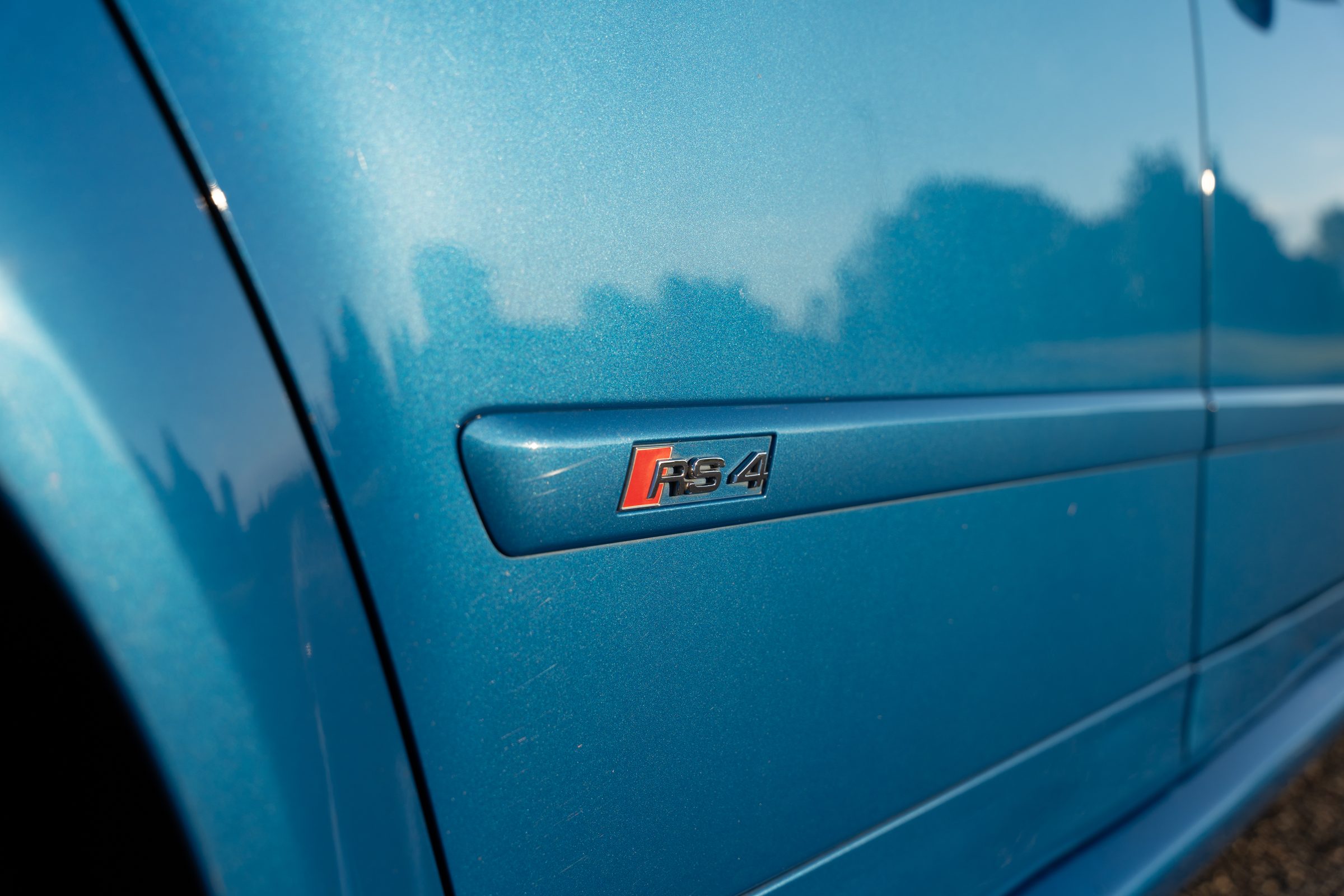 RS4 door badge