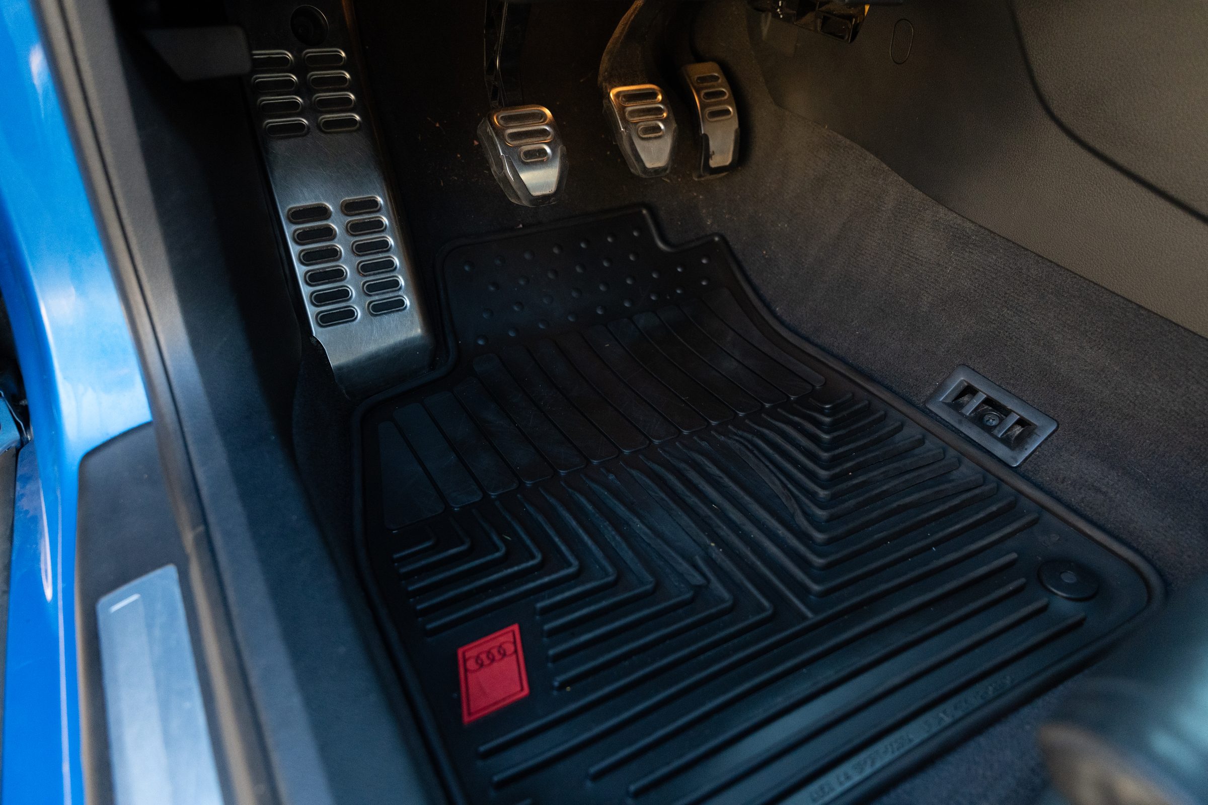 Pedals and footwell