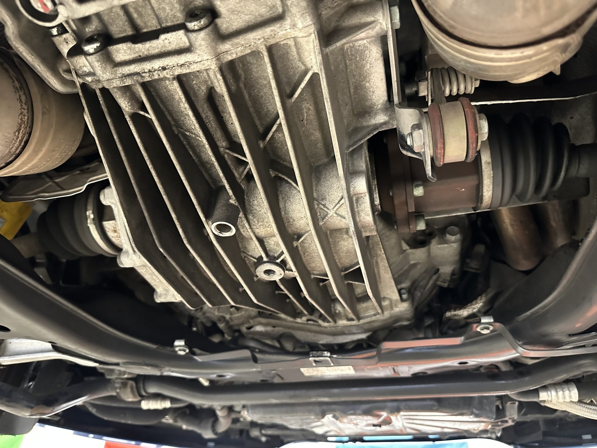 Underbody detail shot