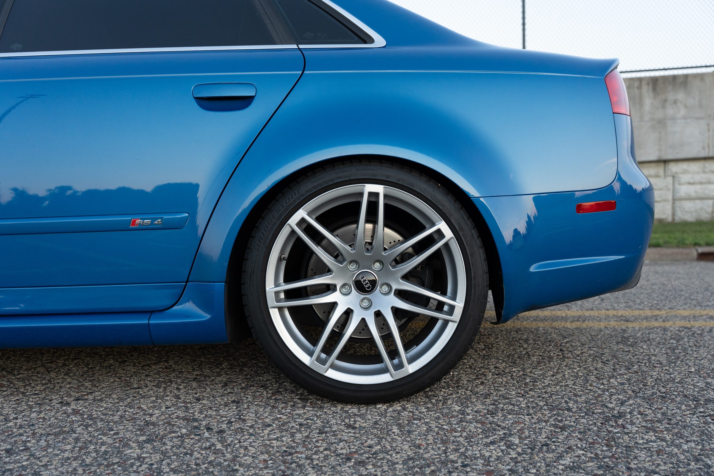 Rear wheel detail